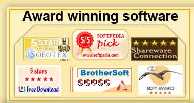 Award winning software