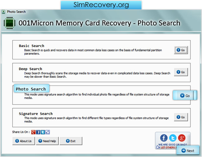 Memory Card Recovery Software