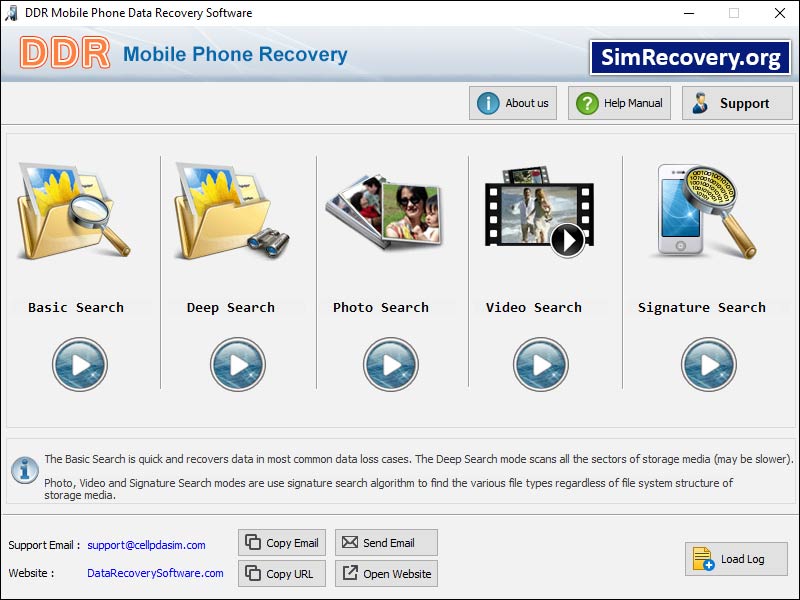 Mobile Phone Recovery screenshot