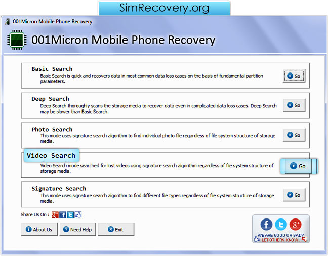 001Micron Mobile Phone Recovery Software