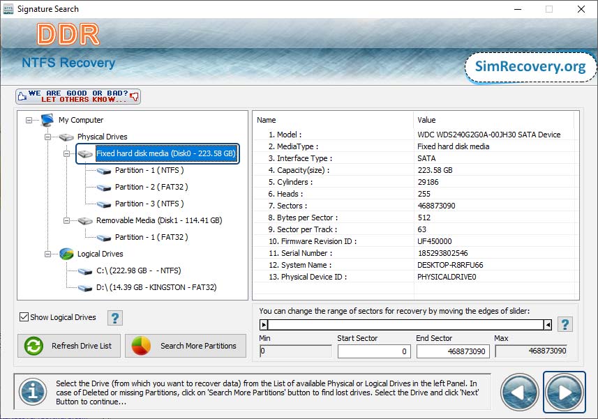 NTFS Partition Data Recovery Software