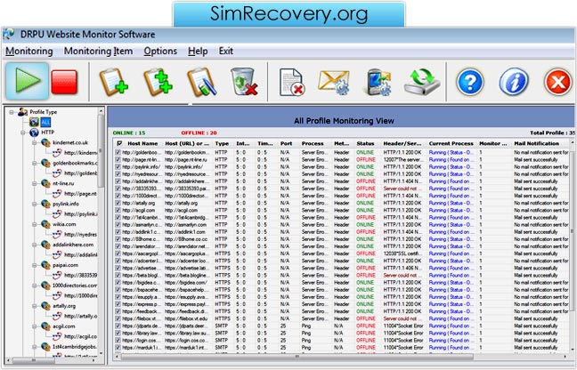 Web Monitoring Software